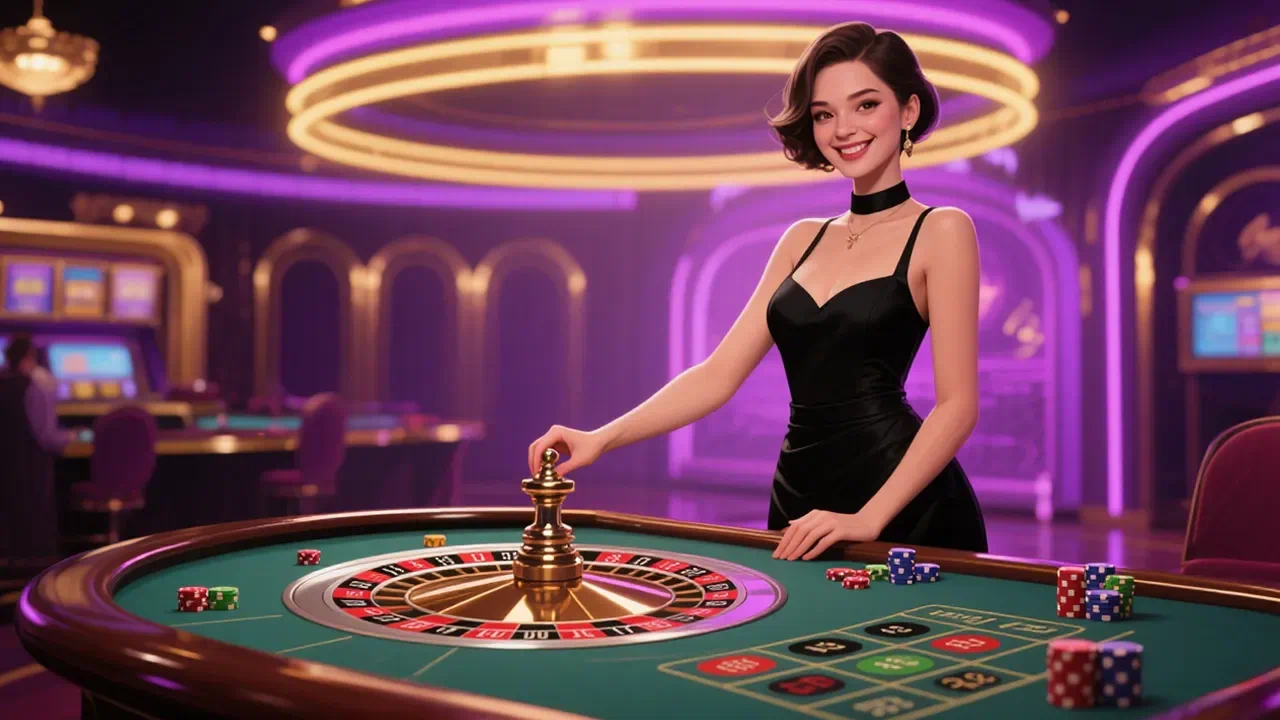 aa1.com mesa de roleta clássica conduzida por crupiê