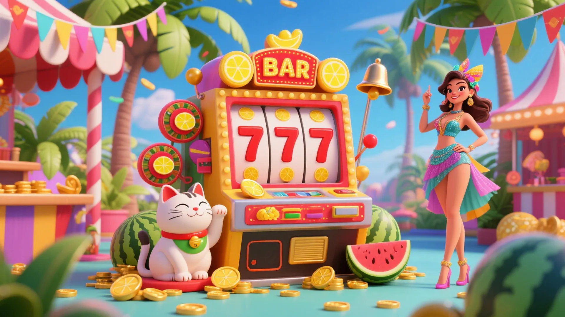aa1.com Colagem de slots com carretéis, símbolos wild e jackpot